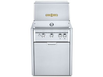 Crown Verity Infinite Series 24-Inch Modular Gas Grill with Lighting Package