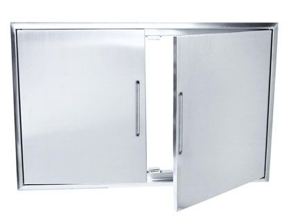 Saber 31-Inch Double Access Door With Paper Towel Holder