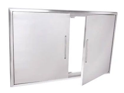 Saber 39-Inch Double Access Door With Paper Towel Holder