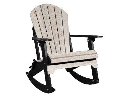Kanyon Poly Lumber Adirondack Rocking Chair