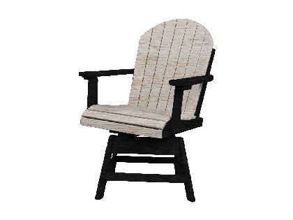 Kanyon Poly Lumber Dining Height Swivel Chair