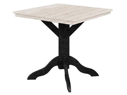Kanyon Poly Lumber Bar Height 42-Inch Square Table