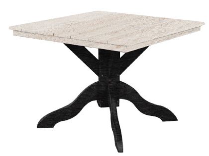 Kanyon Poly Lumber Dining Height 42-Inch Square Table