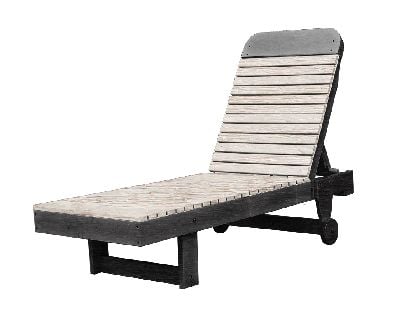 Kanyon Poly Lumber Chaise Lounge Without Arms