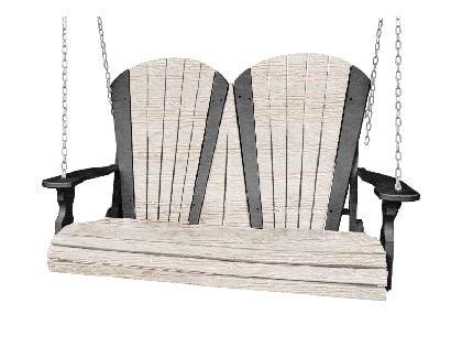 Kanyon Poly Lumber 4-Ft Adirondack Swing