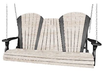 Kanyon Poly Lumber 5-Ft Adirondack Swing