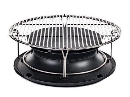 Kamado Joe SloRoller Hyperbolic Smoke Chamber with Rack - Fits Kamado Joe 24-Inch Big Joe Grills