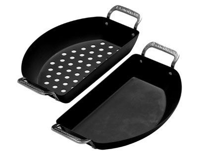 Kamado Joe Karbon Steel Half Moon Pan