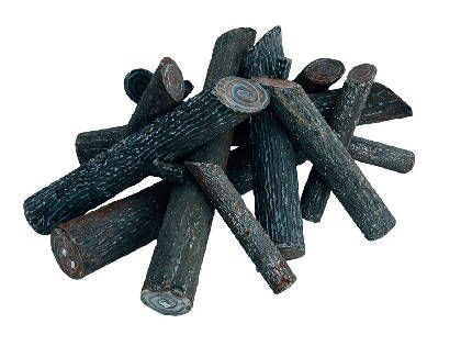 Firegear Pro Series Ironwood Steel Fire Pit Large Fourteen Piece Log Set 