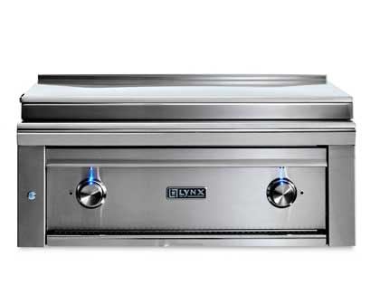 Lynx Asado 30-Inch Built-In Gas Flat Top Grill L30AG in All Stainless Finish