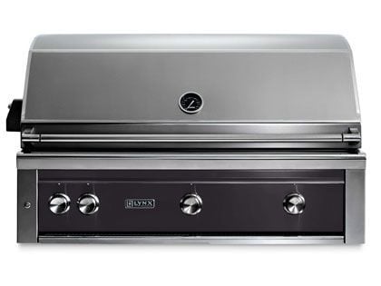 Lynx L42TR 42-Inch Built-In Gas Grill With One Infrared Trident Burner And Rotisserie