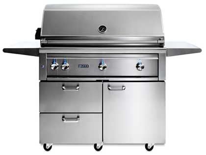 Lynx Professional L42TRF-NG, L42TRF-LP | Freestanding Gas Grill