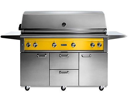 Lynx Professional 54-Inch Propane Gas Grill With One Infrared Trident Burner And Rotisserie