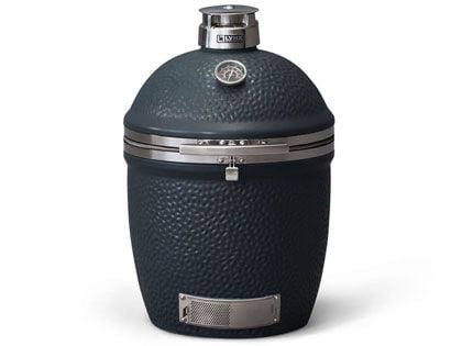 Lynx 18-Inch Kamado Grill with Rotisserie - Matte Gray