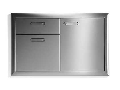 Lynx Ventana 36-Inch Access Door & Double Drawer Combo