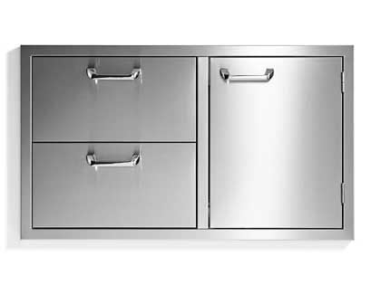Lynx Sedona 36-Inch Access Door & Double Drawer Combo
