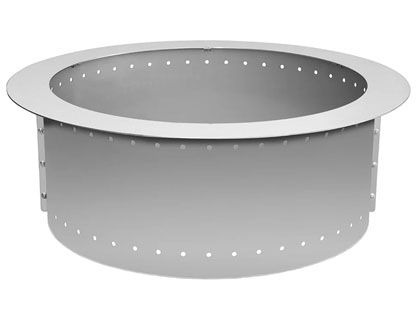 Firegear Lume Single Wall Smokeless Wood Fire Pit Insert (29 - 32 Inch Opening)