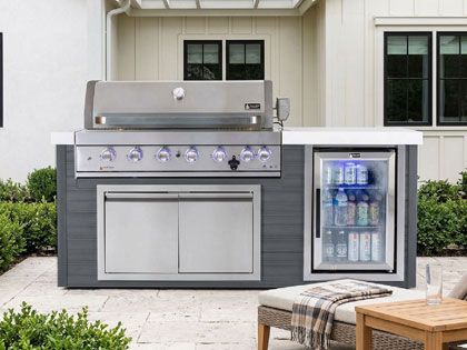 Mont Alpi MA805-AW artwood bbq kitchen island 