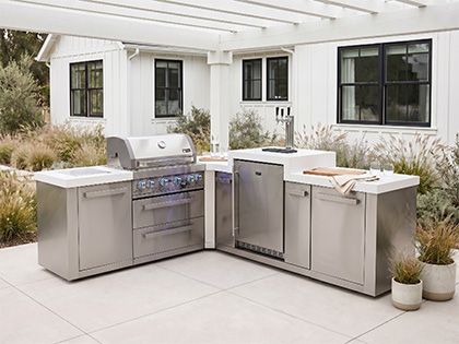 Mont Alpi MAi400-90KEG bbq kitchen island 
