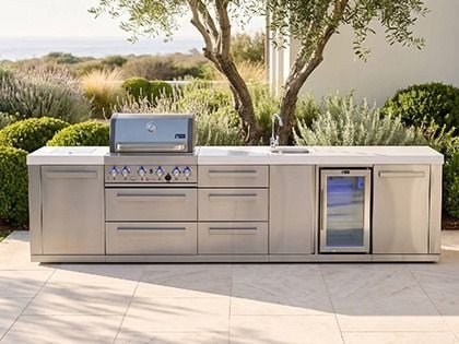 Mont Alpi MAi400-BEVDR bbq kitchen island 
