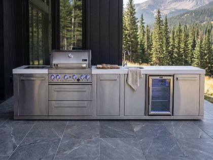 Mont Alpi MAi400-BEVXL bbq kitchen island 
