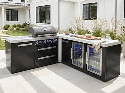 Mont Alpi MAi400-BSS90BEVFC bbq kitchen island 
