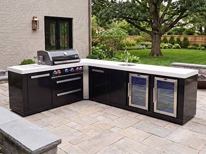 Mont Alpi MAi400-BSS90BEVFCXL bbq kitchen island 
