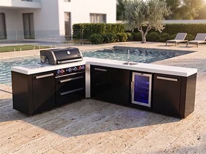Mont Alpi MAi400-BSS90BEVXL bbq kitchen island 

