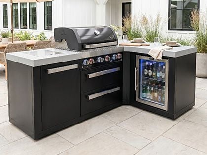 Mont Alpi MAi400-BSS90FC bbq kitchen island 
