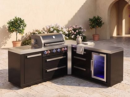 Mont Alpi MAi400-BSS90FCDR bbq kitchen island 
