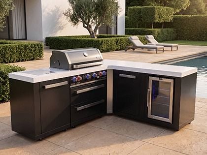 Mont Alpi MAi400-BSS90FCXL bbq kitchen island 
