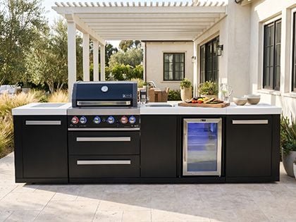 Mont Alpi MAi400-BSSBEV bbq kitchen island 
