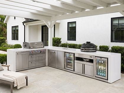 Mont Alpi MAi400-D90BEVFCKAMXL bbq kitchen island 
