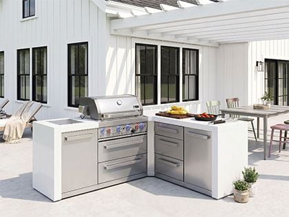 Mont Alpi MAi400-D90DR bbq kitchen island 
