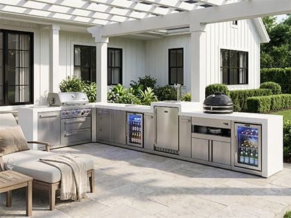 Mont Alpi MAi400-D90KEGBEVKAMFCXL bbq kitchen island 
