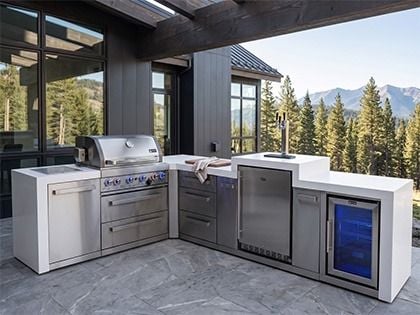 Mont Alpi MAi400-D90KEGFCDR bbq kitchen island 
