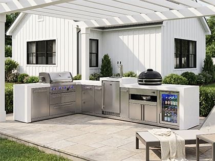 Mont Alpi MAi400-D90KEGFCKAMXL bbq kitchen island 
