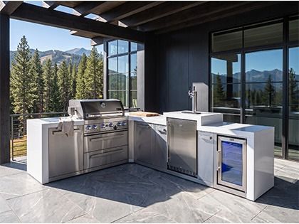 Mont Alpi MAi400-D90KEGFCXL bbq kitchen island 
