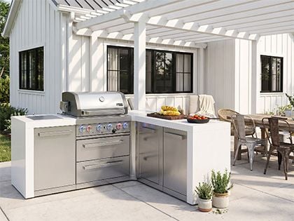 Mont Alpi MAi400-D90XL bbq kitchen island 
