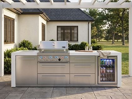 Mont Alpi MAi400-DFCXL bbq kitchen island 
