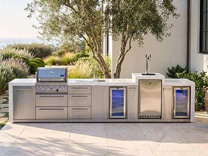 Mont Alpi MAi400-DKEGBEVFCDR bbq kitchen island 
