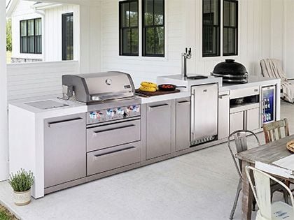 Mont Alpi MAi400-DKEGFCKAMDR bbq kitchen island 
