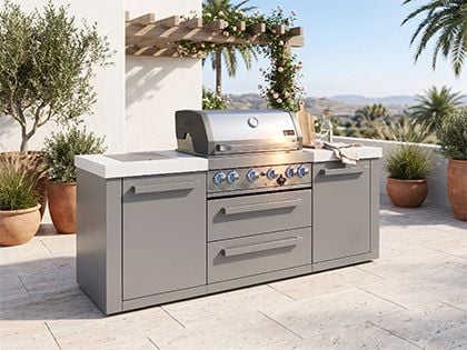 Mont Alpi MAi400 bbq kitchen island 

