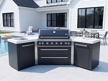 Mont Alpi MAi805-BSS45 outdoor entertainment grill scene