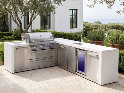 Mont Alpi MAi805-D90BEVXL bbq kitchen island 

