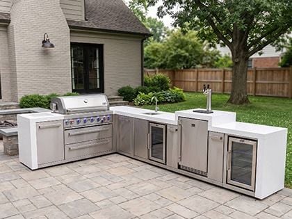 Mont Alpi MAi805-D90KEGBEVFCXL bbq kitchen island 
