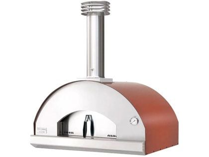 Mangiafuoco Wood-Fired Pizza Oven - Red