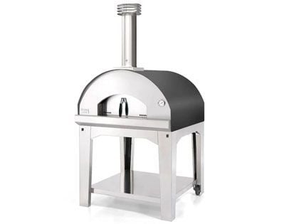 Marinara Wood-Fired Pizza Oven on Cart - Anthracite