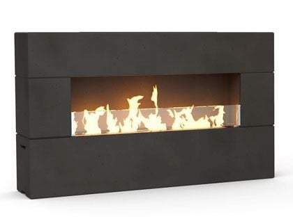 American Fyre Designs 72-Inch Milan Low Linear Outdoor Gas Fireplace with FyreStarter Ignition System