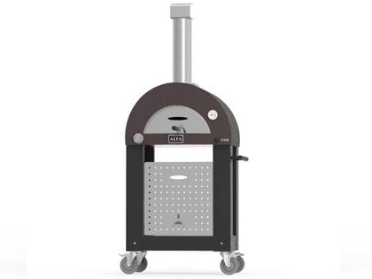 Alfa Moderno 1 Pizze 23-Inch Gas Pizza Oven and Oven Base - Copper